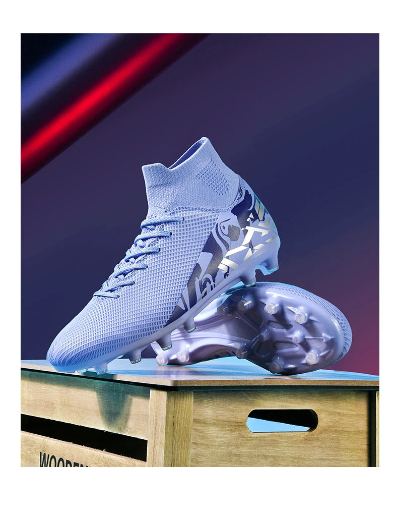 Chaussures de football professionnelles pour hommes, crampons de football FG/TF, baskets d'entraînement de football, chaussures de sport d'extérieur pour hommes