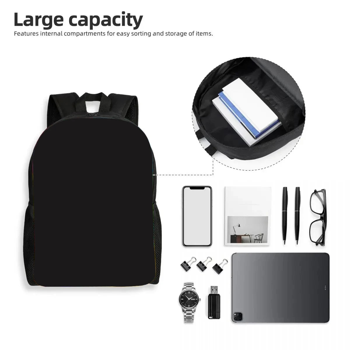 Mochilas infantis Classic Game Fortnites para meninos e meninas, presente de aniversário para estudantes, mochilas escolares unissexo para criança, mochila de campismo durável