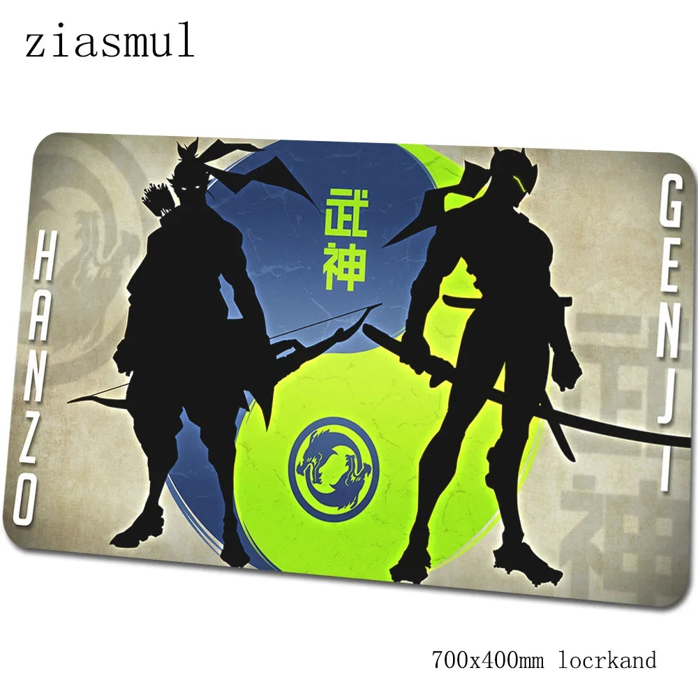 Overwatch mouse pad Gorgeous Computer Mat 70x40cm gaming mousepad large XL mouse pad keyboard games PC gamer desk