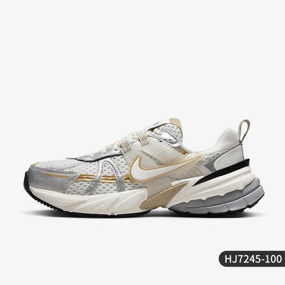 Nike Genuine V2K Run Women's Ancient Low Cut Wear-Resistant Running Shoes HJ7245-100
