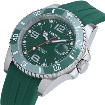 DEESIO Men's Automatic Mechanical Watch Stainless Steel Luminous Date Sports Casual Luxury Watch Gift for Men Sapphire Crystal