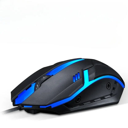 USB Wired Mouse Colorful LED Gaming Mouse 1200 DPI Wired Mice Optical Wired Gamer Mouse for Desktop Laptop PC Computer