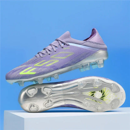Nouvelles chaussures de football pour hommes, chaussures de match en extérieur, baskets de soccer, chaussures montantes de haute qualité, crampons antidérapants pour futsal et terrain synthétique, meilleures ventes