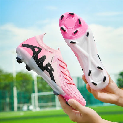 Nouvelles chaussures de football professionnelles pour hommes, chaussures de soccer pour adultes, crampons de football, chaussures de sport ultralégères pour l'entraînement et les activités de plein air, pointures 35-4