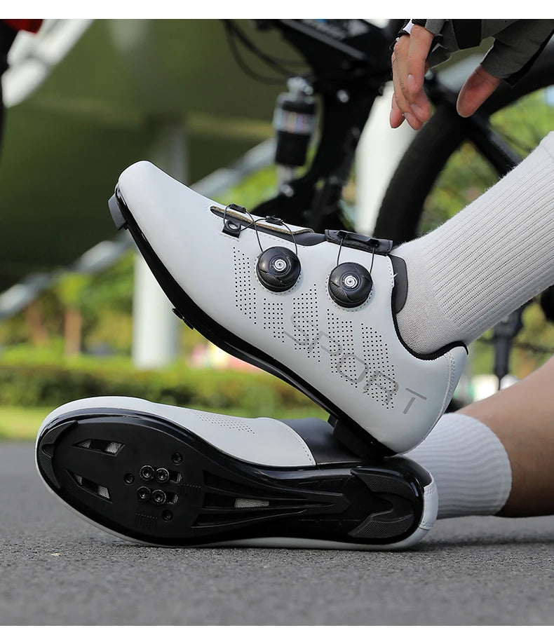 Cycling Sneakers Breathable MTB Shoes Men Women Trail Mountain Bicycle Riding Shoes Sport Road Bike Shoes SPD Pedal Cycle Shoes