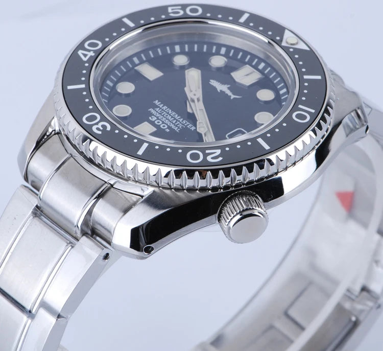Heimdallr Diver Watch For Men MM300 Sumo SBDX 300M Waterproof Sapphire Crystal C3 Luminous NH35 Automatic Movement Wristwatch