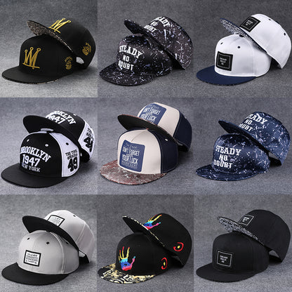 Unisex Alphabet Baseball Cap Summer Tide Brand Embroidered BackButton Cap Outdoor Hip Hop Hat Men's Women's Adjustable Casual Hat
