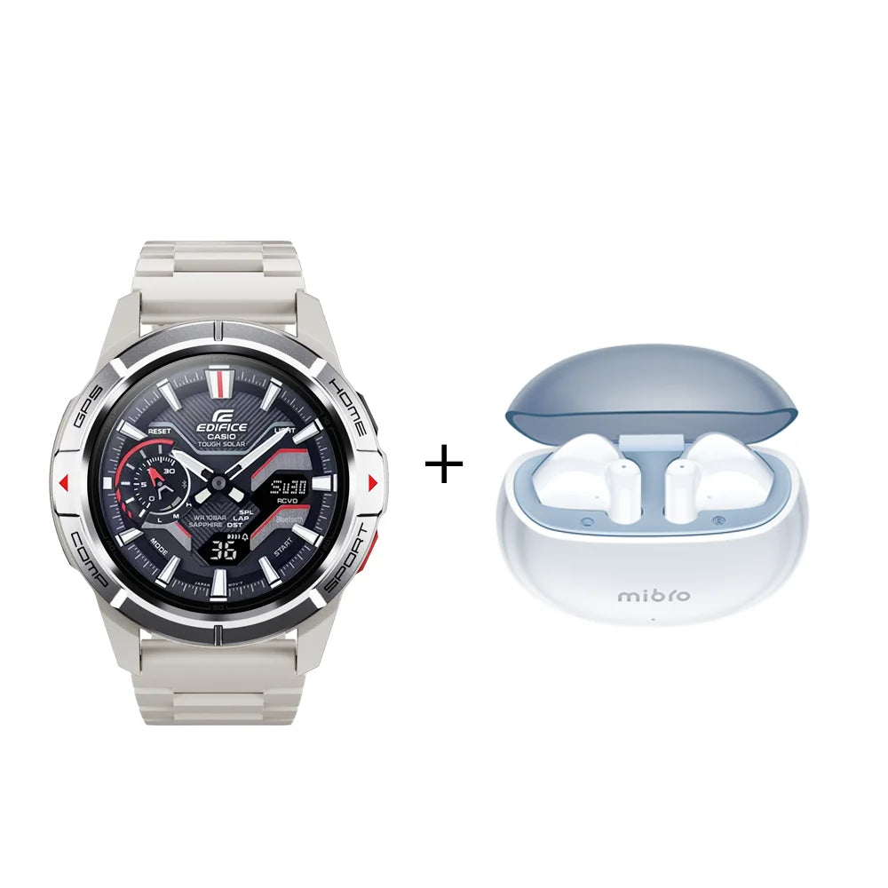 Mibro GS Active Smartwatch GPS Positioning 1000Nits AMOLED Screen 5ATM Waterproof 150 Sports Modes Smart Watch For Android iOS