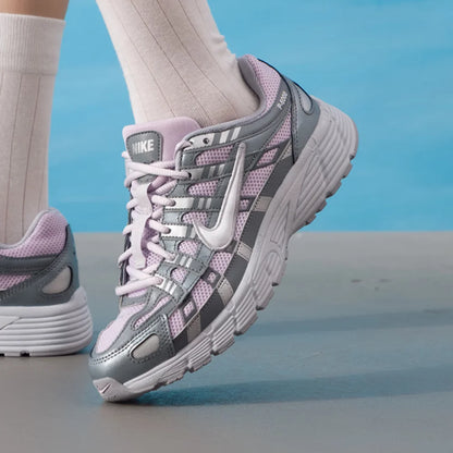 Sapatilhas de Mulher Nike P-6000 Retro Fashion de Cano Baixo, Leves, Respiráveis e Casuais Hv5064-500