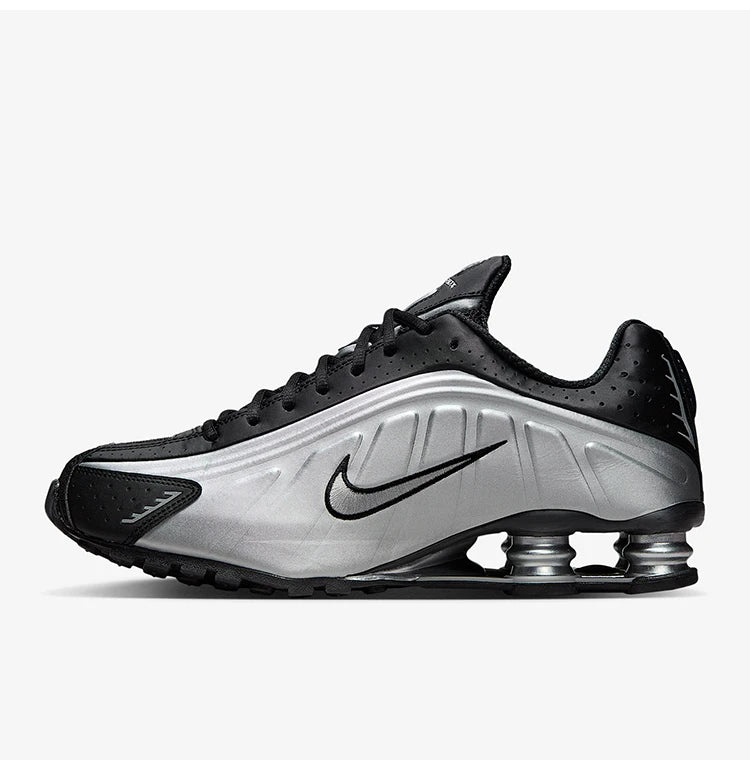 Nike genuine Shox R4 men's shock-absorbing air column wear-resistant sports running shoes HQ1988-007