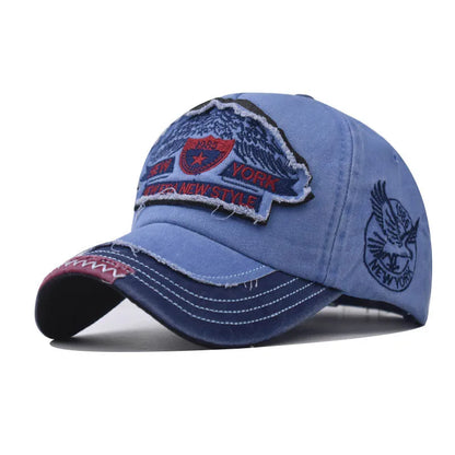 CNTANG Summer New Baseball Cap Men's Fashion Embroidered Pentagram Letter Caps Men Casual Cotton Designer Hip Hop Hat Snapback