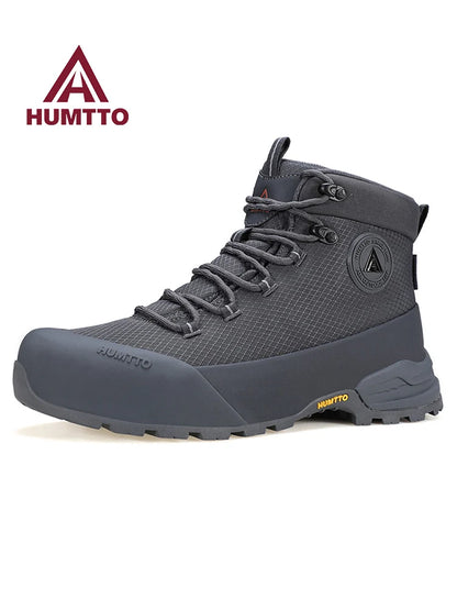 HUMTTO Hiking Shoes Men Winter Outdoor Sports Climbing Shoes Hunting Boots Warm Outdoors Ankle Travel Boots Trekking Sneakers