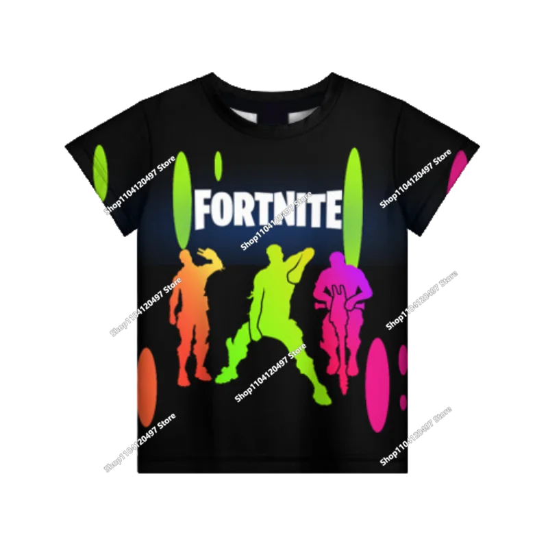 2025 3D New Children's Anime Fortnite Printed Sweater Series Pullover Generation Trend Brand Hoodie Gift