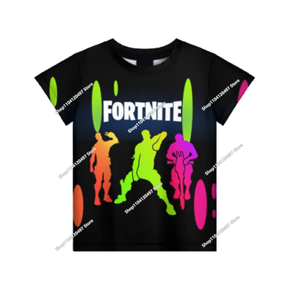 2025 3D New Children's Anime Fortnite Printed Sweater Series Pullover Generation Trend Brand Hoodie Gift