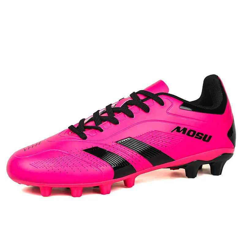 Novas Chuteiras de Futebol para Homem e Mulher, Sapatilhas Desportivas de Interior e Exterior com Pitons Longos e Pitons Partidos para Tapete de Treino de Futebol