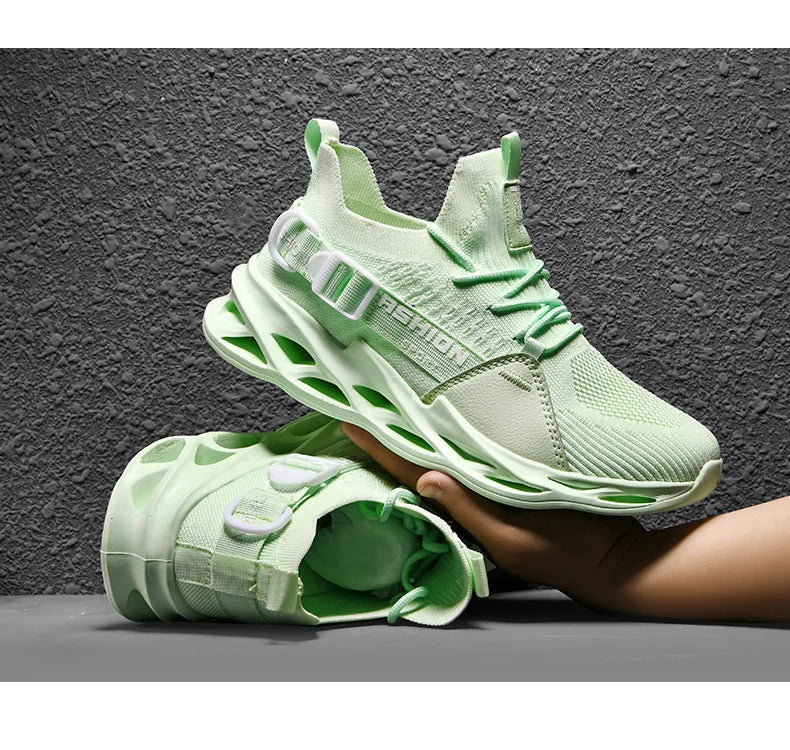 Men Shoes Breathable Fashion Mesh Running Shoes Man High Quality Unisex Light Tennis Baskets Athletic 2023 Sneakers for Men
