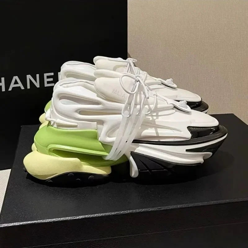 2026 Running Shoes Unisex Thick Bottom Sports and Leisure Shoe Couples Designer Walking Sneakers Men Women Athletic Shoe
