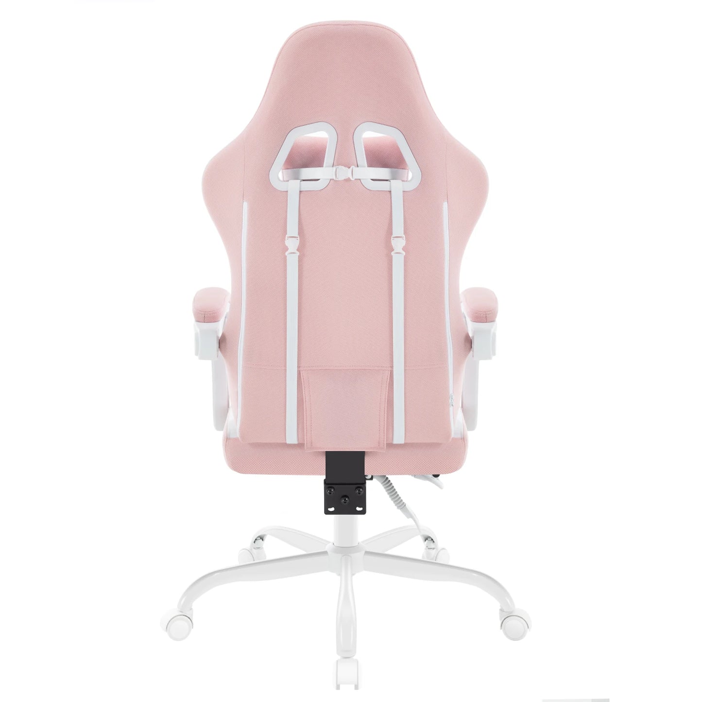 WOLTU Massage Gaming Chair Ergonomic Gamer Chair with Footrest, Lumbar Support, Adjustable Headrest, Swivel Computer Office Chair