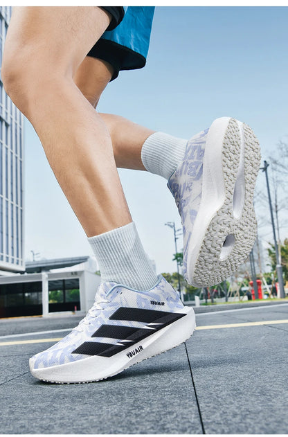 Men's Cushioning Running Shoes Lightweight Athletic Casual Sneakers Male Non-Slip Sports Shoes Outdoor Travel Walking Shoes 2026