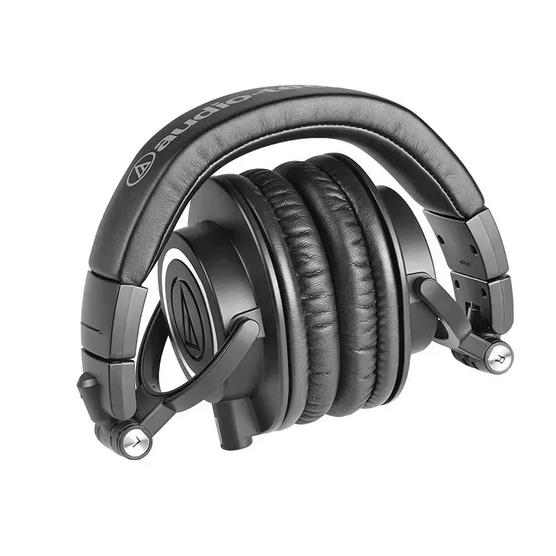 Casque audio professionnel Audio-Technica ATH-M50x, son Hi-Fi, design pliable, casque filaire supra-auriculaire
