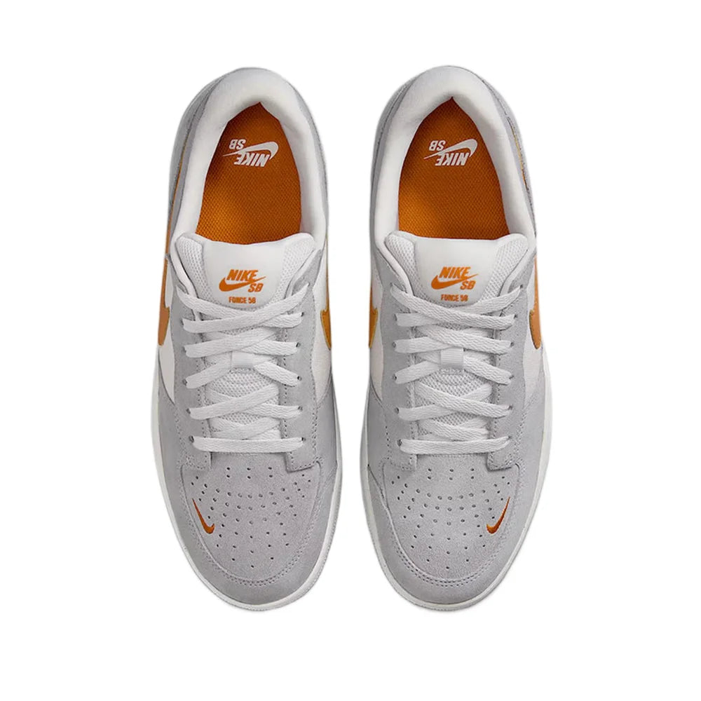 Nike SB Force 58 Sapatilhas casuais de cano baixo unissexo, modernas, minimalistas, confortáveis, elegantes e duráveis DV5477-007