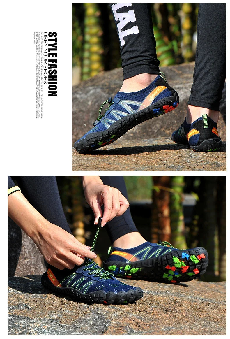 Men Aqua Shoes Water Swimming Shoes Women Sneakers Boys Child Barefoot Shoes Beach Sandals Quick-Dry River Sea Diving Gym
