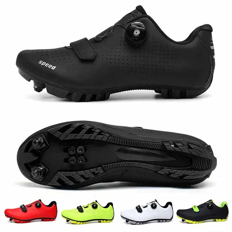 Cycling Sneakers Breathable MTB Shoes Men Women Trail Mountain Bicycle Riding Shoes Sport Road Bike Shoes Spd Pedal Cycle Shoes