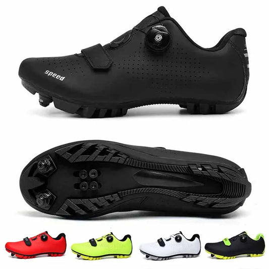 Cycling Sneakers Breathable MTB Shoes Men Women Trail Mountain Bicycle Riding Shoes Sport Road Bike Shoes Spd Pedal Cycle Shoes