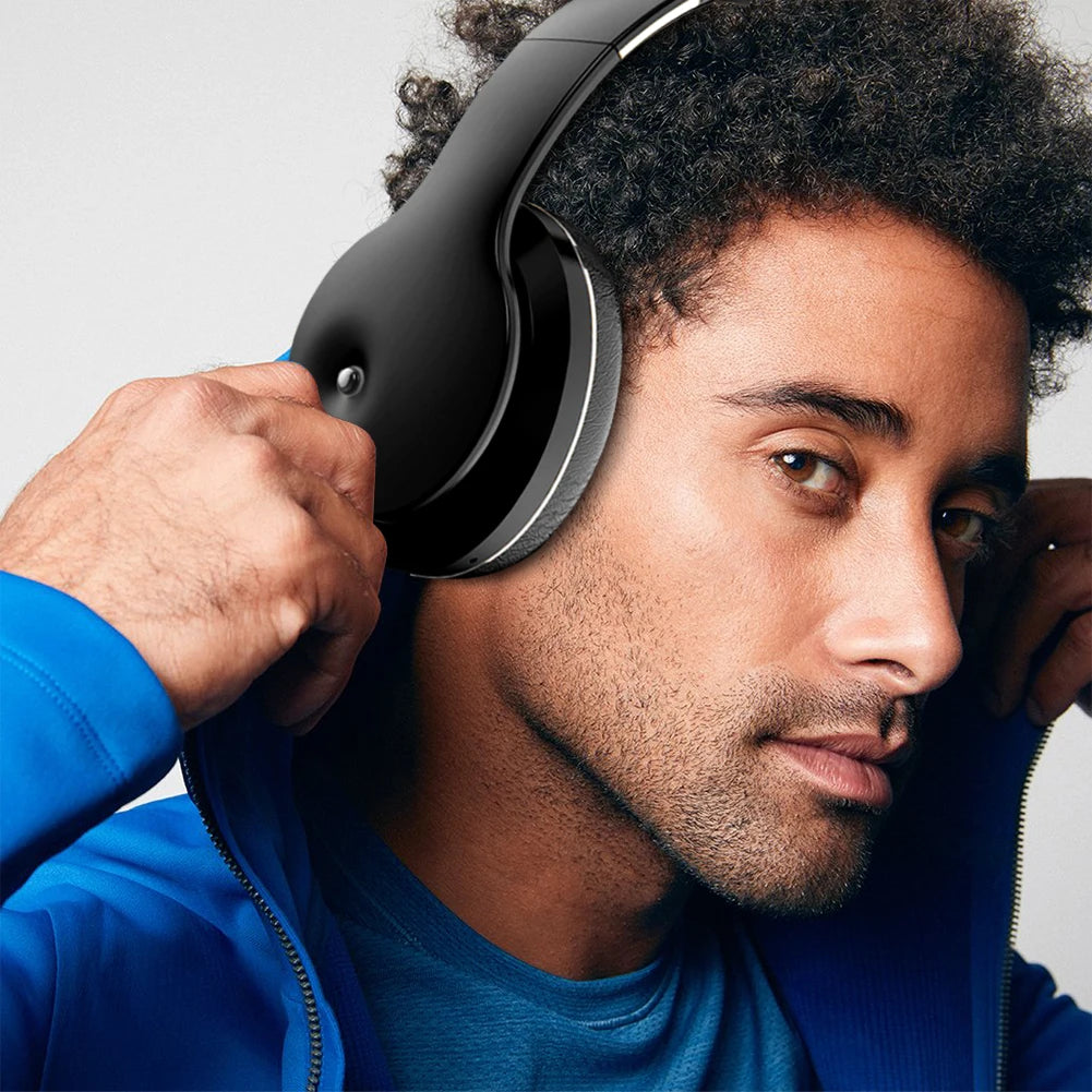 Wireless Bluetooth 5.0 Headphones Over Ear Headset Graffiti Design Foldable Headphone with Mic Hi-Fi Stereo For phone pc laptop