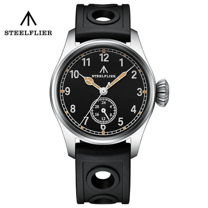 Relógio de Pulso de Quartzo de Luxo STEELFLIER Official SF746, Luminoso Suíço, Movimento Silencioso VH60, 20Bar, Impermeável, Multi-Fuso Horário