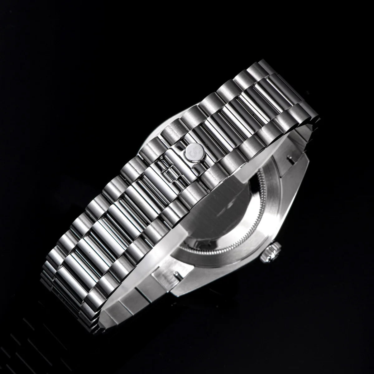 Sugess 40mm Men's Watches Automatic Date Mechanical Day Wristwatch Peacock SL3034 Movement Sapphire Waterproof Luxury Retro New