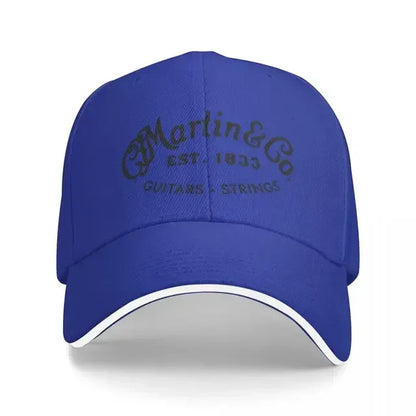 Authentic Martin Guitar Black Design Cap Baseball Cap Streetwear Winter Hats Woman Men