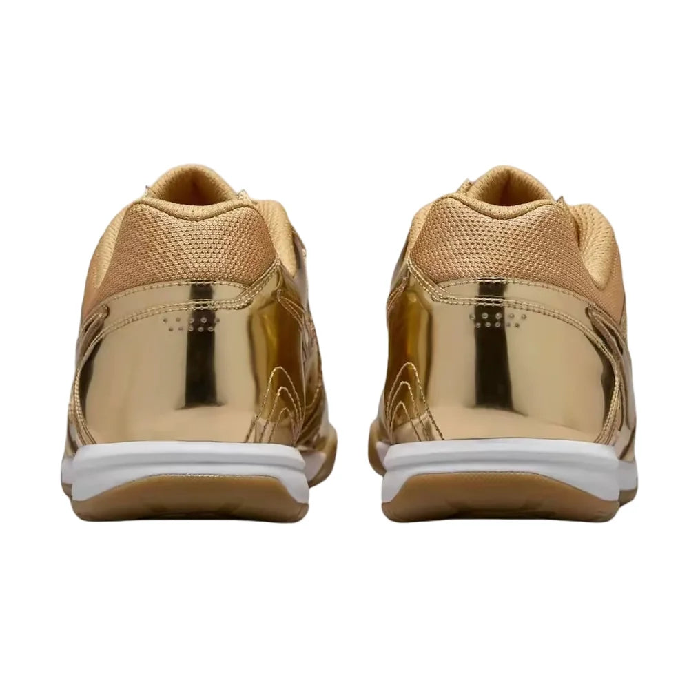Nike Gato Series LV8 Soft, Slip-Resistant, Durable, Versatile Soccer Shoes Gold Unisex  IB3566700
