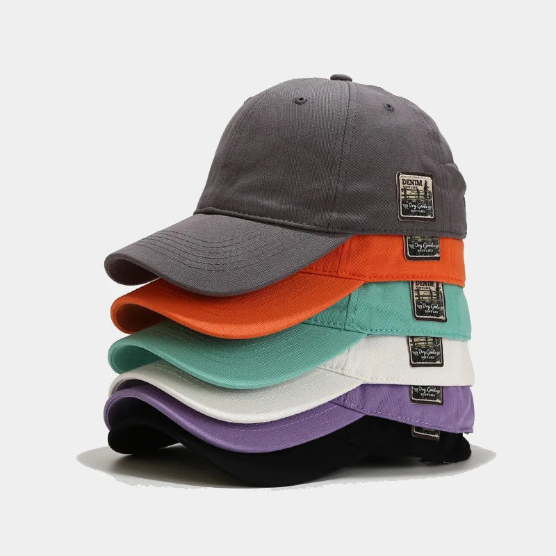 FS 2026 Stylish Orange Green Baseball Cap For Men Young Style Hip Hop Caps Summer Women Hats Street Trucker Hat Casquette Homme