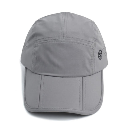 Spring Summer Outdoor Foldable Sport Breathable Baseball Cap Men Women Soft Dad Hat Adjustable Casual Trucker Style Low Profile