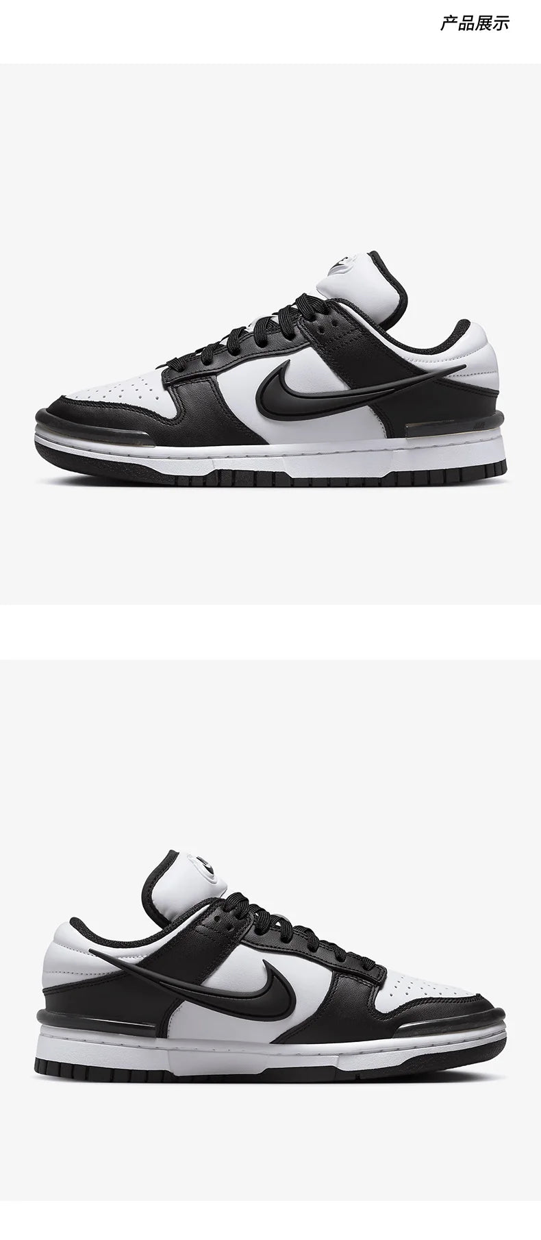 Sapatilhas casuais minimalistas Nike oficiais e autênticas para mulher, respiráveis, com atacadores e sola grossa DZ2794-001