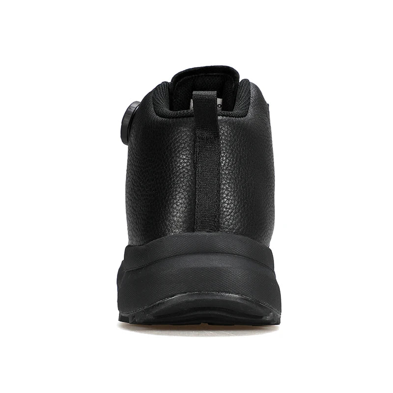 Zapatos de cuero HUMTTO para hombre, calzado deportivo de invierno para camping y actividades al aire libre, botas de trekking transpirables, zapatillas de senderismo antideslizantes para hombre