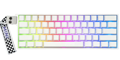 Teclado Gaming Mecânico AULA Mini60 HE/Pro/Max 60% com Switches Magnéticos, RGB, Tri-Mode, 8000Hz, RT 0.01mm, para E-Sports e Presentes