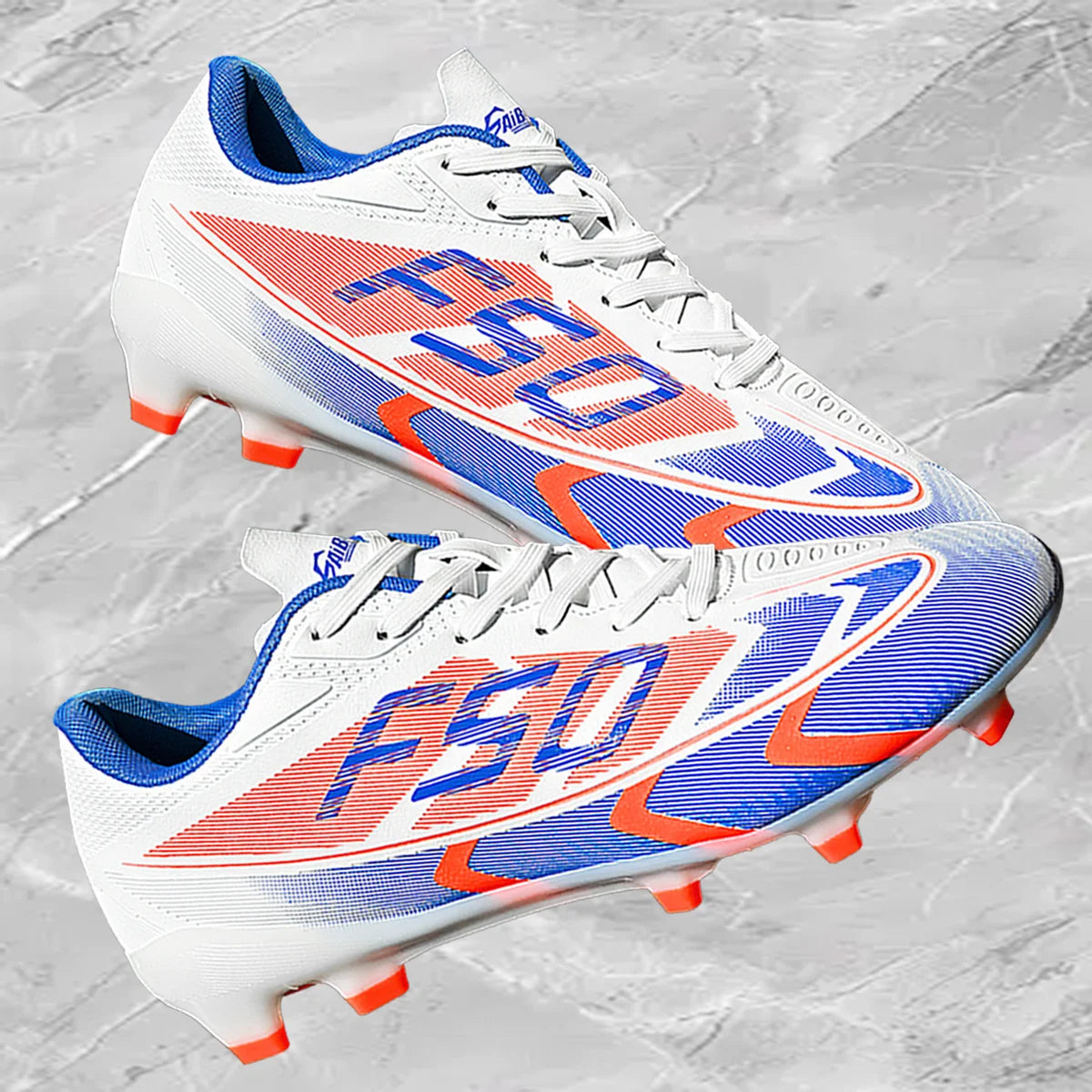 Chaussures de football pour adultes, modèle AG FG, empeigne respirante à séchage rapide, crampons offrant une excellente adhérence, idéales pour les matchs compétitifs et les entraînements d’équipe.