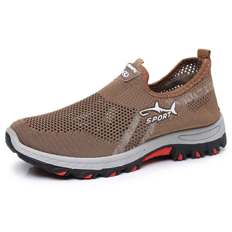 Men's summer sneakers, sporty men's mesh shoes, breathable sports shoes, canvas lightweight sneakers, cheap shoes clearance