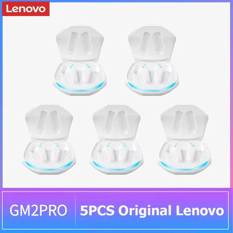 Lenovo GM2 Pro TWS kabellose Bluetooth 5.3-Ohrhörer – HD-Kopfhörer mit Touch-Steuerung und Mikrofon, wasserdichte Sport-Kopfhörer