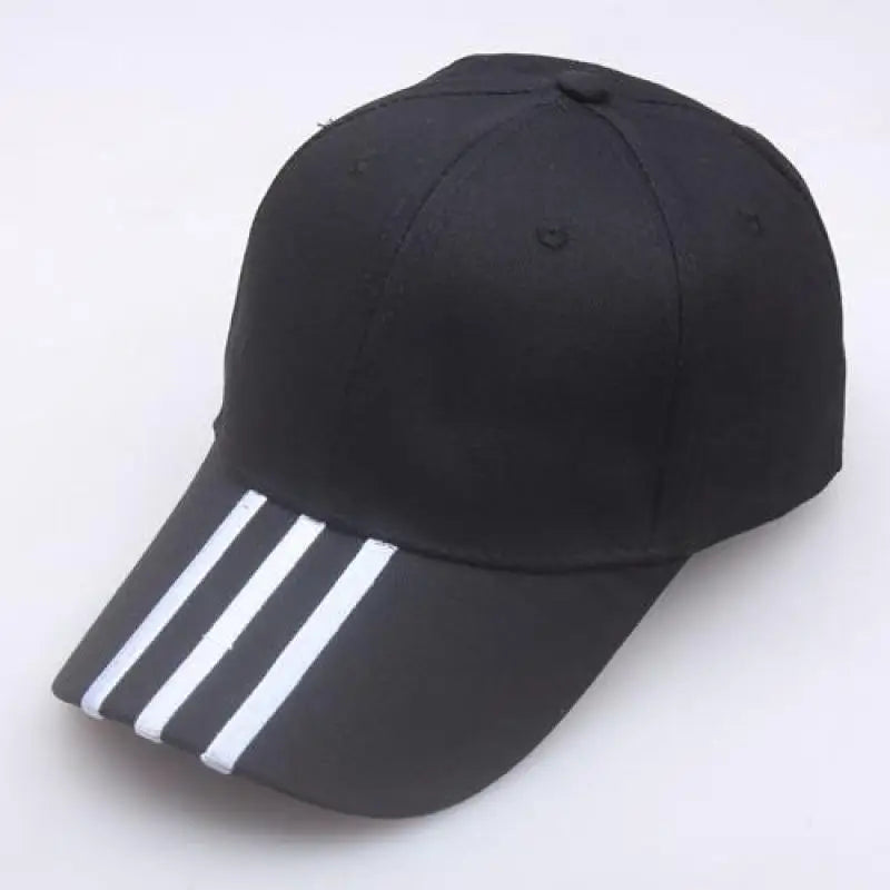 Baseballkasketter til mænd Casual bomuldsbroderede stribede snapback-hiphop-kasketter til kvinder Udendørs sportskasketter til mænd Gorras