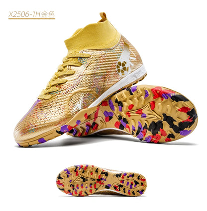 Scarpe da calcio professionali da uomo, scarpe da calcetto con tacchetti, sneakers da calcio ultraleggere per allenamento e sport all’aperto