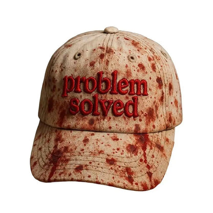 Bloody Baseball Caps for Halloween Parties Women Men Adult Unisex Cap Halloween Horror Bloody Hat Party Caps Funny Bloody Hats