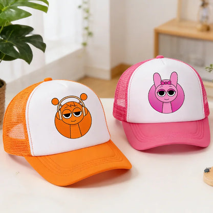 Cappellino da baseball Sprunkis: semplice, alla moda, sportivo, casual, copricapo popolare, cappellini con personaggi anime, cappellino estivo per proteggersi dal sole, regalo di compleanno