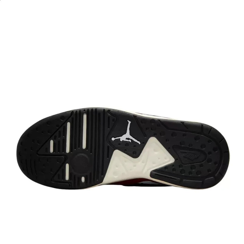 Nike Jordan CMFT Era Chicago Soft and Lightweight Comfortable Anti-Slip Low-top Casual Shoes for Men - White and Red HJ6777-106