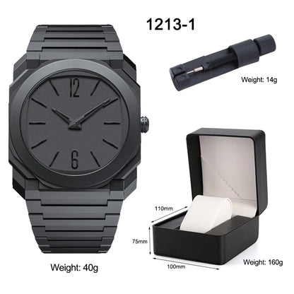 Creative Design Smoked Marble Pattern Quartz Watch Ultra-Thin Dial 3ATM Waterproof Plastic Quartz Watch Business Watch for Men