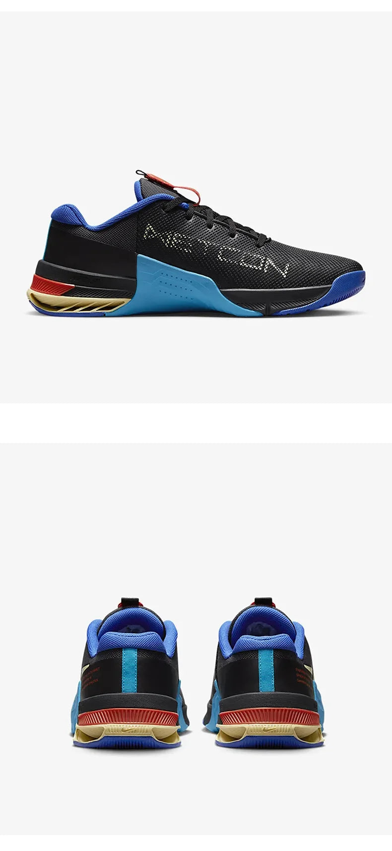 Chaussures d'entraînement unisexe Nike Metcon 8 authentiques DO9328-003