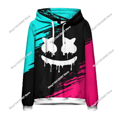 Fortnite Couple Wear Men's and Women's Sweater Children's Printed Casual Hoodie Student Outdoor Sports Simple Long-Sleeved