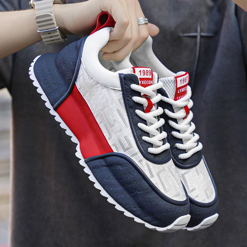 Protección de marca 2026 nuevas zapatillas casuales versátiles de moda deportiva para hombre, ligeras, antideslizantes, transpirables y resistentes al desgaste